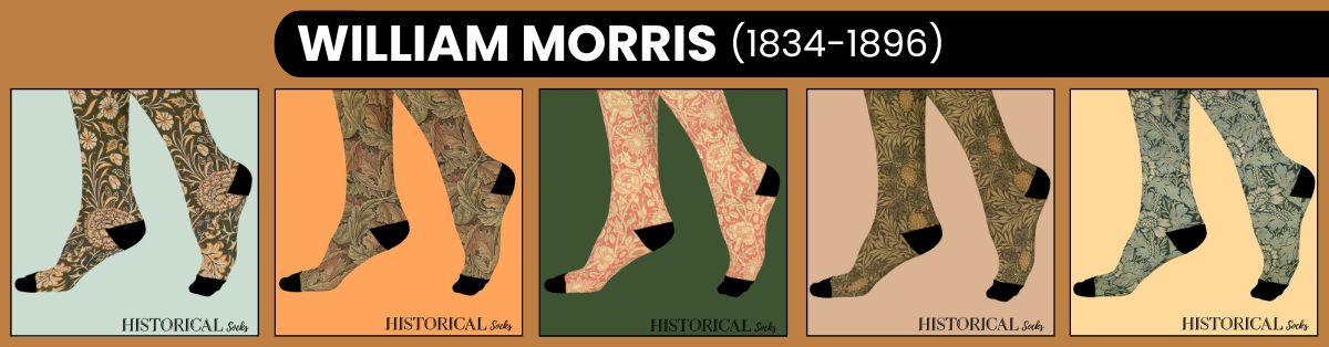 William Morris Socks