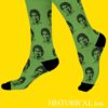 Ayrton Senna Socks Green