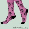 Ayrton Senna Socks Pink