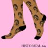 Ayrton Senna Socks Brown