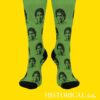 Ayrton Senna green socks printed in the USA