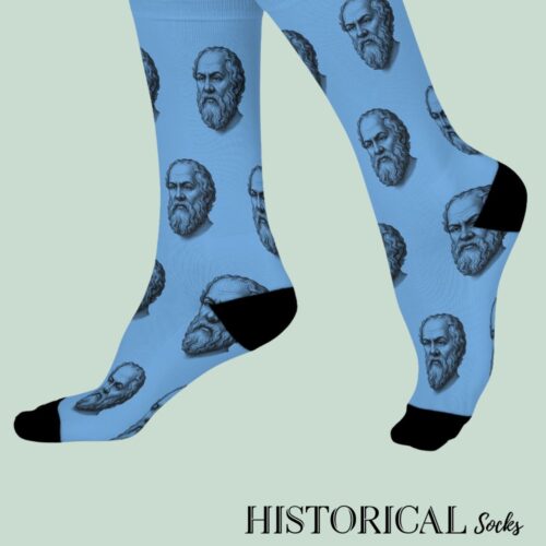 Socrates Socks Blue