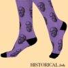 Socrates Socks Purple
