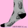 Gray Socrates Socks