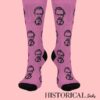 Front facing Nietzsche socks