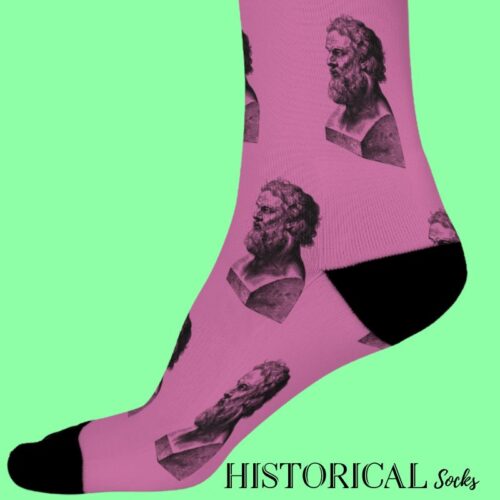 Pink socks Plato