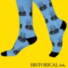 Winston Churchill Socks Blue