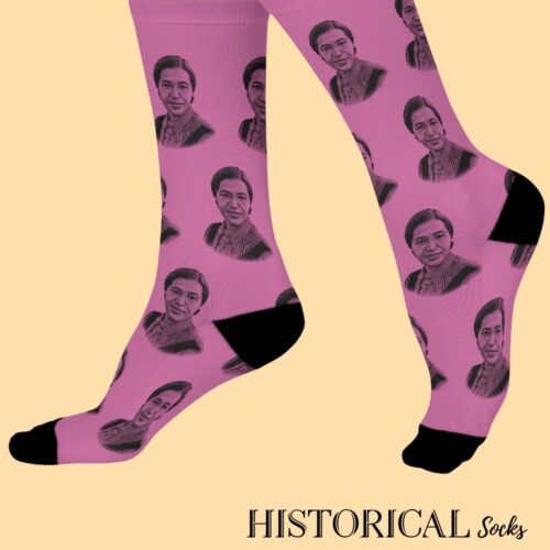 Rosa Parks Socks Pink