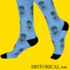 Babe Ruth Socks Blue