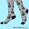 Ronald Reagan Socks Gray