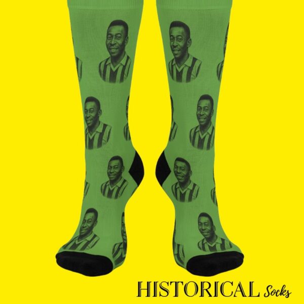 Pelé socks in green