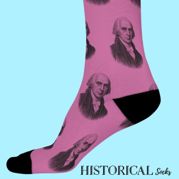 James Madison pink socks