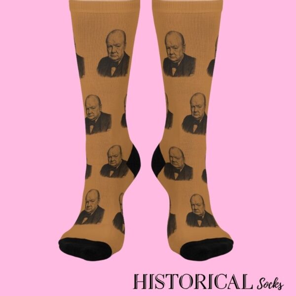 Churchill brown socks
