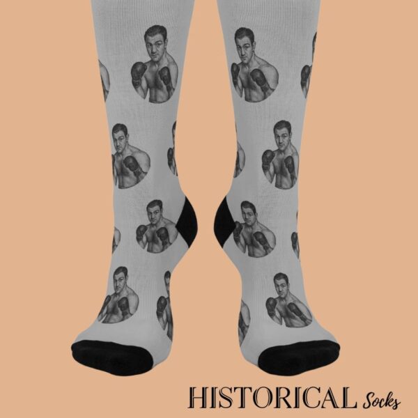 Gray Rocky Marciano Socks