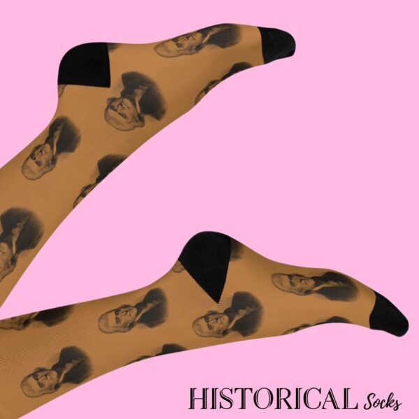 Light brown socks Thomas Jefferson