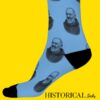 Padre Pio blue socks