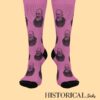 Padre Pio socks in pink