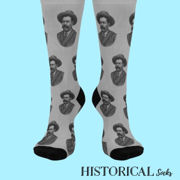 Front facing Pancho Villa socks in gray