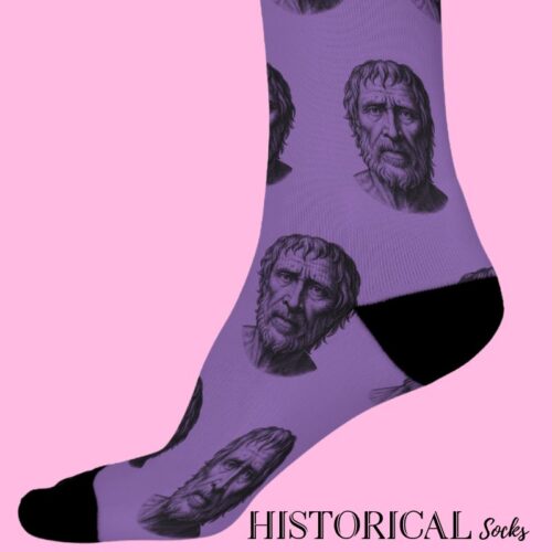 Purple Seneca Socks