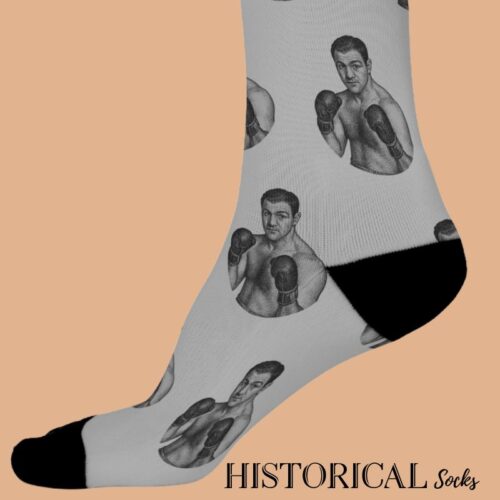 Rocky Marciano gray socks