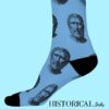 Seneca blue socks