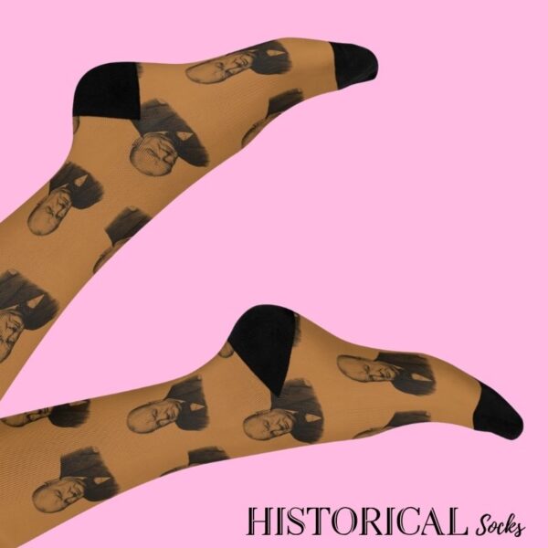 Unisex brown Churchill socks