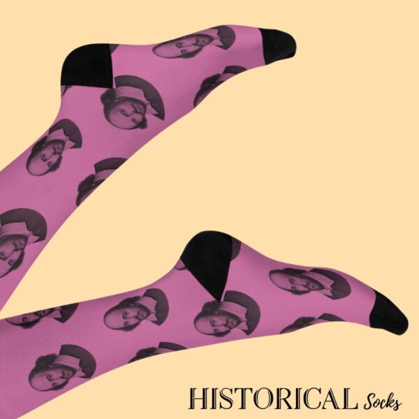 William Shakespeare Pink Socks
