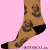 Shakespeare socks in brown