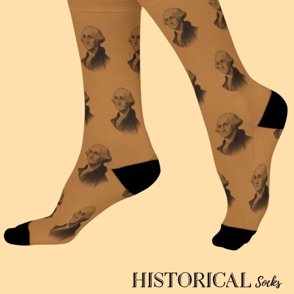 George Washington Socks Brown