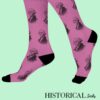 George Washington Socks Pink