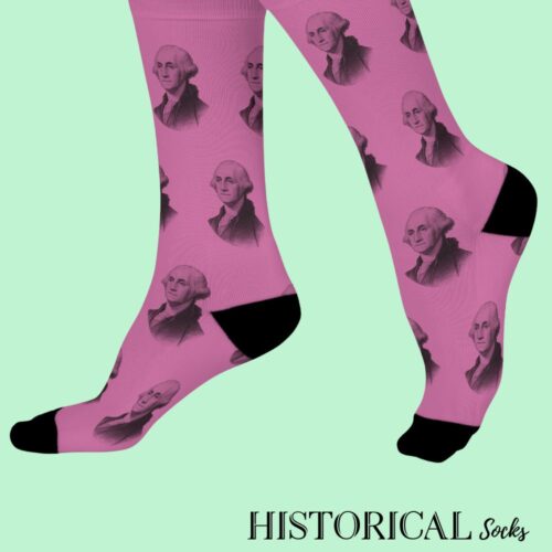 George Washington Socks Pink