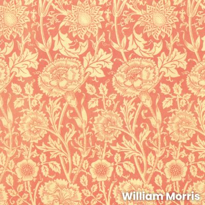 William Morris Pink & Rose Socks